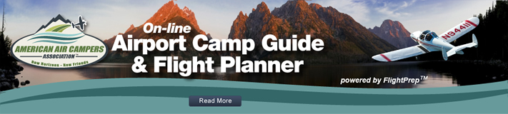 Online Airport Camp Guide and Trip Planner
